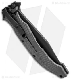 HTM Darrel Ralph AXD 5.5 Manual Folder Knife Bead Blast Ti (5.5" Black) 4 HTM Darrel Ralph AXD 5.5 Manual Folder Knife Bead Blast Ti (5.5" Black) -Benchmade Store htm axd manual black tanto cm side