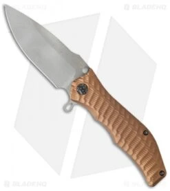 HTM Darrel Ralph Gun Hammer Torpedo Spring Assisted Knife Copper (3.5" Gray)