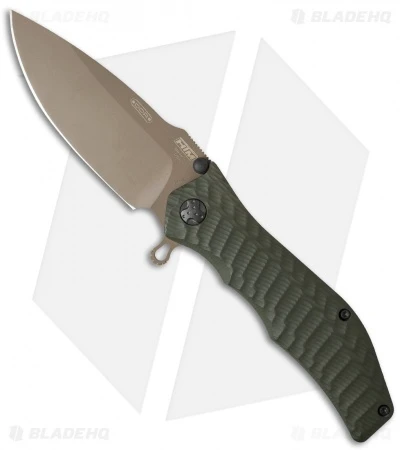 HTM Darrel Ralph Gun Hammer Torpedo Spring Assisted Knife OD Green (3.5" FDE) HTM Darrel Ralph Gun Hammer Torpedo Spring Assisted Knife OD Green (3.5" FDE) -Benchmade Store htm gun hammer od fde ghebohao cm