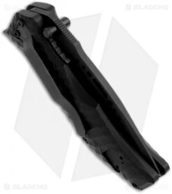 HTM Darrel Ralph Gun Hammer Radian Spring Assisted Knife (3.5" Black) 4 HTM Darrel Ralph Gun Hammer Radian Spring Assisted Knife (3.5" Black) -Benchmade Store htm knives mfdrghrdhao tactical black gunhammer side