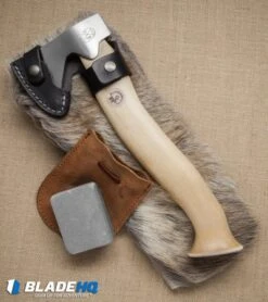 Karesuando Kniven 12" Stoerre Unna Aksu Hatchet Axe Natural Birch -Benchmade Store karesuando kar4009 all cm