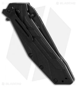 Kershaw Brawler Assisted Opening Knife (3.25" BlackWash) 1990BW 4 Kershaw Brawler Assisted Opening Knife (3.25" BlackWash) 1990BW -Benchmade Store kershaw brawler black blackwash KS1990BW BHQ 49613 er side