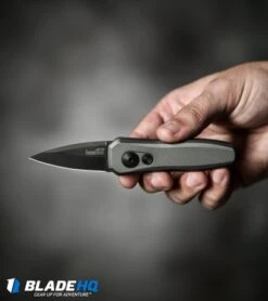 Kershaw Launch 4 CA Legal Automatic Knife Gray (1.9" Black) 7500GRYBLK -Benchmade Store kershaw launch 4 gray 7500GRYBLK BHQ 74062 dl hand