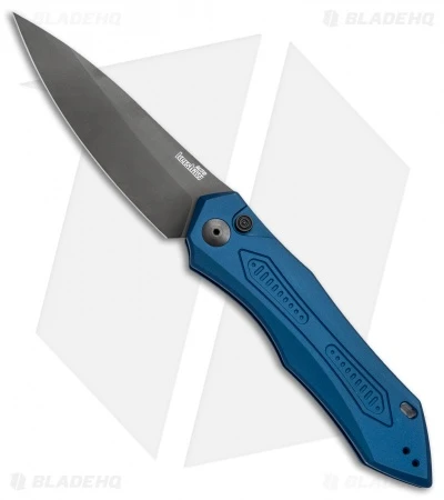 Kershaw Launch 6 Automatic Knife Blue Aluminum (3.75" Black) 7800BLUBLK Kershaw Launch 6 Automatic Knife Blue Aluminum (3.75" Black) 7800BLUBLK -Benchmade Store kershaw launch 6 blue 7800BLUBLK BHQ 37862 er