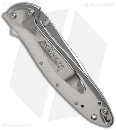 Kershaw Leek Assisted Opening Knife Polished (3" Polish) 1660SS Kershaw Leek Assisted Opening Knife Polished (3" Polish) 1660SS -Benchmade Store kershaw leek 1660 ss back