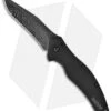 Kershaw Shallot Black Assisted Opening Knife Black (3.5" Damascus) 1840CKTDAM -Benchmade Store kershaw shallot 1840damckt black damascus blade