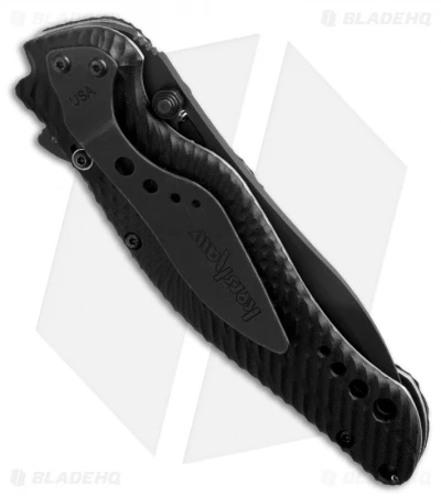 Kershaw Spec Bump Assisted Opening Knife G-10 (3.25" Black) 1596 Kershaw Spec Bump Assisted Opening Knife G-10 (3.25" Black) 1596 -Benchmade Store kershaw spec bump 1596 side
