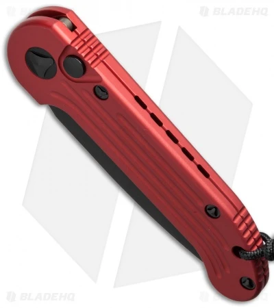 Microtech LUDT Automatic Knife Red (3.4" Black) 135-1RD Microtech LUDT Automatic Knife Red (3.4" Black) 135-1RD -Benchmade Store microtech 135 2rd bottom cm