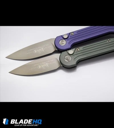 Microtech LUDT Automatic Knife Purple (3.4" Bronze) 135-13PU Microtech LUDT Automatic Knife Purple (3.4" Bronze) 135-13PU -Benchmade Store microtech ludt bronze purple odgreen dl
