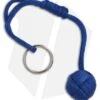 Monkeyz Fist Royal Blue Paracord Lanyard Knot (Small 3/4" Ball)