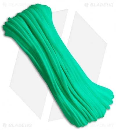 Paraglow 350 Paracord Nylon Braided 7-Strand Core (100') USA Paraglow 350 Paracord Nylon Braided 7-Strand Core (100') USA -Benchmade Store paracord glow