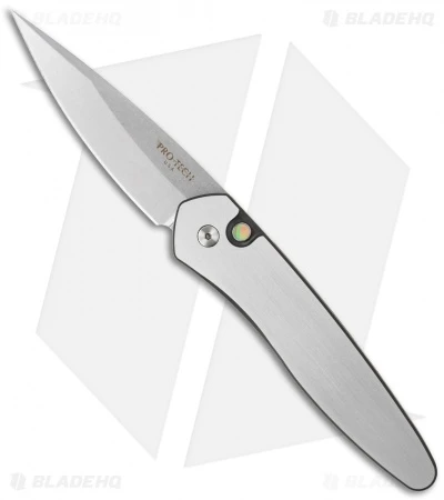 Pro-Tech Custom Steel Newport Automatic Knife Two-Tone (3" Stonewash) 3420 Pro-Tech Custom Steel Newport Automatic Knife Two-Tone (3" Stonewash) 3420 -Benchmade Store protech 3420 newport cm