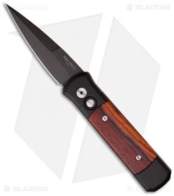 Pro-Tech Godson Automatic Knife Cocobolo (3.15" Black) 707-C