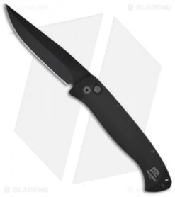 Pro-Tech Brend 1 Large Automatic Knife Black (4.6" Black) 1121