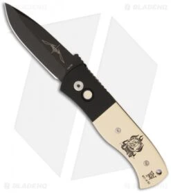 Emerson Protech USN G4 Custom CQC7 Automatic Knife (3.25" Black)