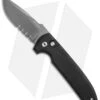 Pro-Tech Les George Rockeye Automatic Knife Black (3.375" Gray DLC Serr) LG122 2 Pro-Tech Les George Rockeye Automatic Knife Black (3.375" Gray DLC Serr) LG122 -Benchmade Store protech rockeye lg122 dl