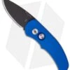 Pro-Tech Runt J4 Automatic Knife Blue (1.94" Black) 4416 -Benchmade Store protech runt j4 4416