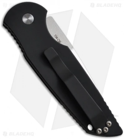 Pro-Tech Tactical Response TR-3 Tuxedo Automatic Knife (3.5" Satin Plain) Pro-Tech Tactical Response TR-3 Tuxedo Automatic Knife (3.5" Satin Plain) -Benchmade Store protech tr 3 tuxedo ivory micarta back