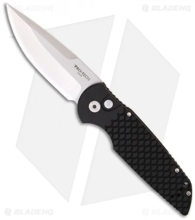 Pro-Tech Tactical Response TR-3 X1 Automatic Knife Fish Scale (3.5" Satin) Pro-Tech Tactical Response TR-3 X1 Automatic Knife Fish Scale (3.5" Satin) -Benchmade Store protech tr 3 x1 satin fish scale