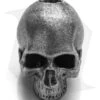 Magallona Realistic Skull Lanyard Bead (Pewter)