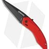 Schrade Landshark Spring Assisted Knife Red Aluminum (3" Black) SCHA9R 2 Schrade Landshark Spring Assisted Knife Red Aluminum (3" Black) SCHA9R -Benchmade Store schrade landshark sa red alum black GX 31175 jr