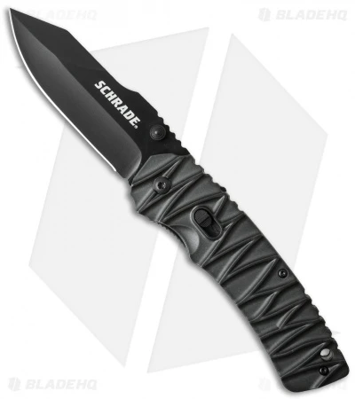 Schrade Dual-Action Manual/Assisted Opening Knife (3.5" Black) SCHA10B Schrade Dual-Action Manual/Assisted Opening Knife (3.5" Black) SCHA10B -Benchmade Store schrade scha10b cm