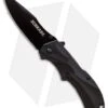 Schrade SCHA7B Clip Point Spring Assisted Knife (3.25" Black Plain) -Benchmade Store schrade scha7b