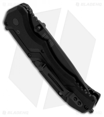 Schrade SCH911DBS Professionals 1st Response Spring Assisted Knife (3.5" Black) Schrade SCH911DBS Professionals 1st Response Spring Assisted Knife (3.5" Black) -Benchmade Store shrade sch911dbs professionals 1st response side