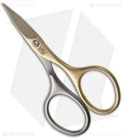 Simba TEC Stahl Krone Manicure Scissors Champagne
