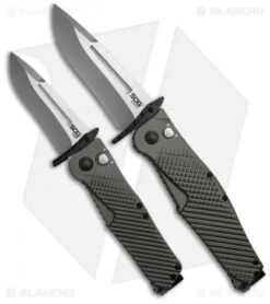 SOG Quake XL Spring Assisted Knife FDE Aluminum (4.5" Two-Tone) IM1101-BX 5 SOG Quake XL Spring Assisted Knife FDE Aluminum (4.5" Two-Tone) IM1101-BX -Benchmade Store sog quake xl im1101 bx im1001 bx dl