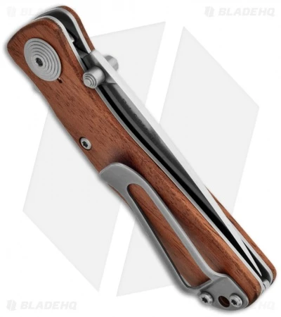 SOG Twitch II Wood Assisted Opening Gentleman's Knife (2.68" Satin) TWI-17 SOG Twitch II Wood Assisted Opening Gentleman's Knife (2.68" Satin) TWI-17 -Benchmade Store sog twitch ii wood spring assist twi 17 side