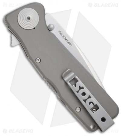 SOG Twitch XL Spring Assisted Knife Graphite (3.25" Satin Serr) TWI-920 SOG Twitch XL Spring Assisted Knife Graphite (3.25" Satin Serr) TWI-920 -Benchmade Store sog twitch xl ser twi 920 back