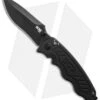 SOG Zoom Drop Point Spring Assisted Knife (3.625" Black) ZM1012 -Benchmade Store sog zoom blk zm1012 cp