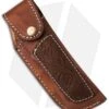 Venture 7.5" V114F Leather Fixed Blade Belt Sheath Brown -Benchmade Store venture 7 5in brown 2 tone cm