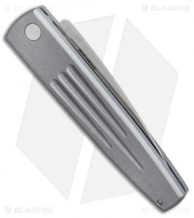 Vintage Benchmade 1000S Auto Spike Automatic Knife Pewter (3.6" Satin Serr) Vintage Benchmade 1000S Auto Spike Automatic Knife Pewter (3.6" Satin Serr) -Benchmade Store vintage benchmade 1000S spike pewter BHQ 37811 er side