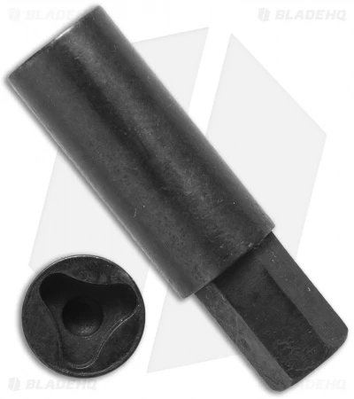 Extra Large Tri-Angle Socket 1/4" Drive Bit for Microtech Extra Large Tri-Angle Socket 1/4" Drive Bit For Microtech -Benchmade Store x large tri angle socket side cm