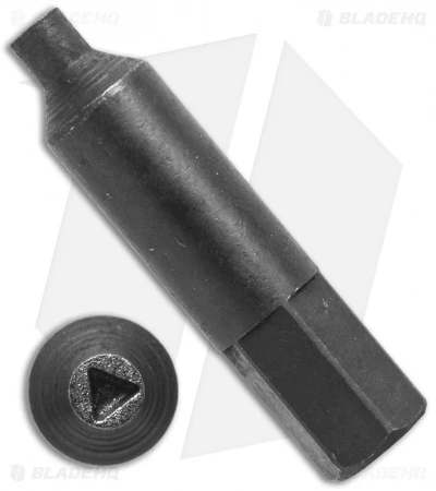 Extra Small Tri-Angle Socket 1/4" Drive Bit for Microtech (0.070") Extra Small Tri-Angle Socket 1/4" Drive Bit For Microtech (0.070") -Benchmade Store x small tri angle socket side cm